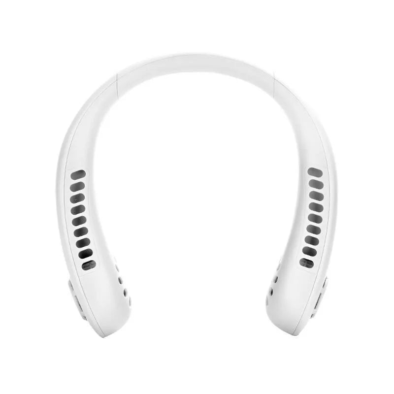 Hot Fan Long Battery Lif New Mini Neck Portable No Bladeless Hanging Neck Rechargeable Air Cooler 3 Speed Mini Summer Sport Fan